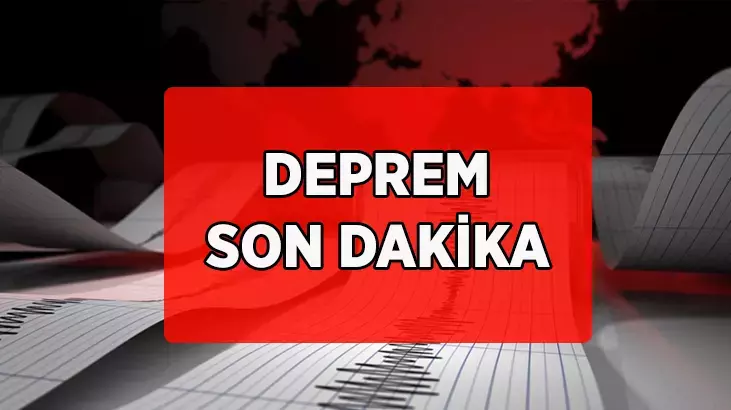 Konya'da şiddetli deprem