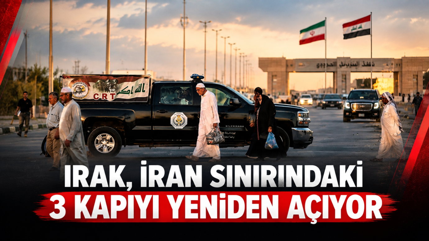 Irak, İran'a bağlanan sınır kapılarını yeniden açıyor