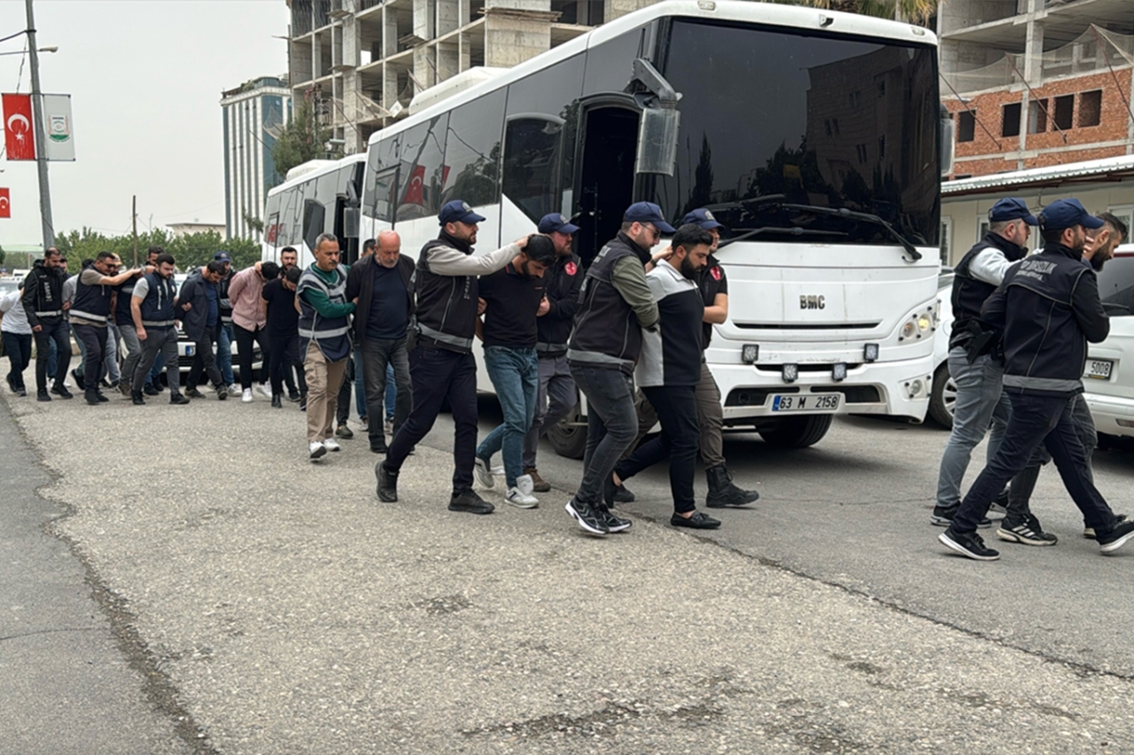 Şanlıurfa merkezli ″Change Araç″ operasyonu: 15 gözaltı