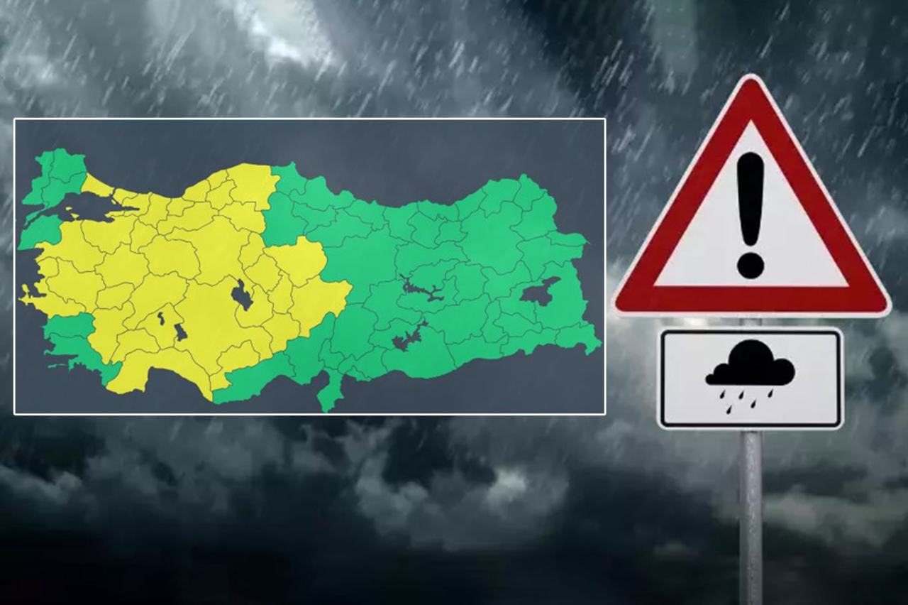 Meteoroloji'den 34 ile sarı kodlu uyarı!