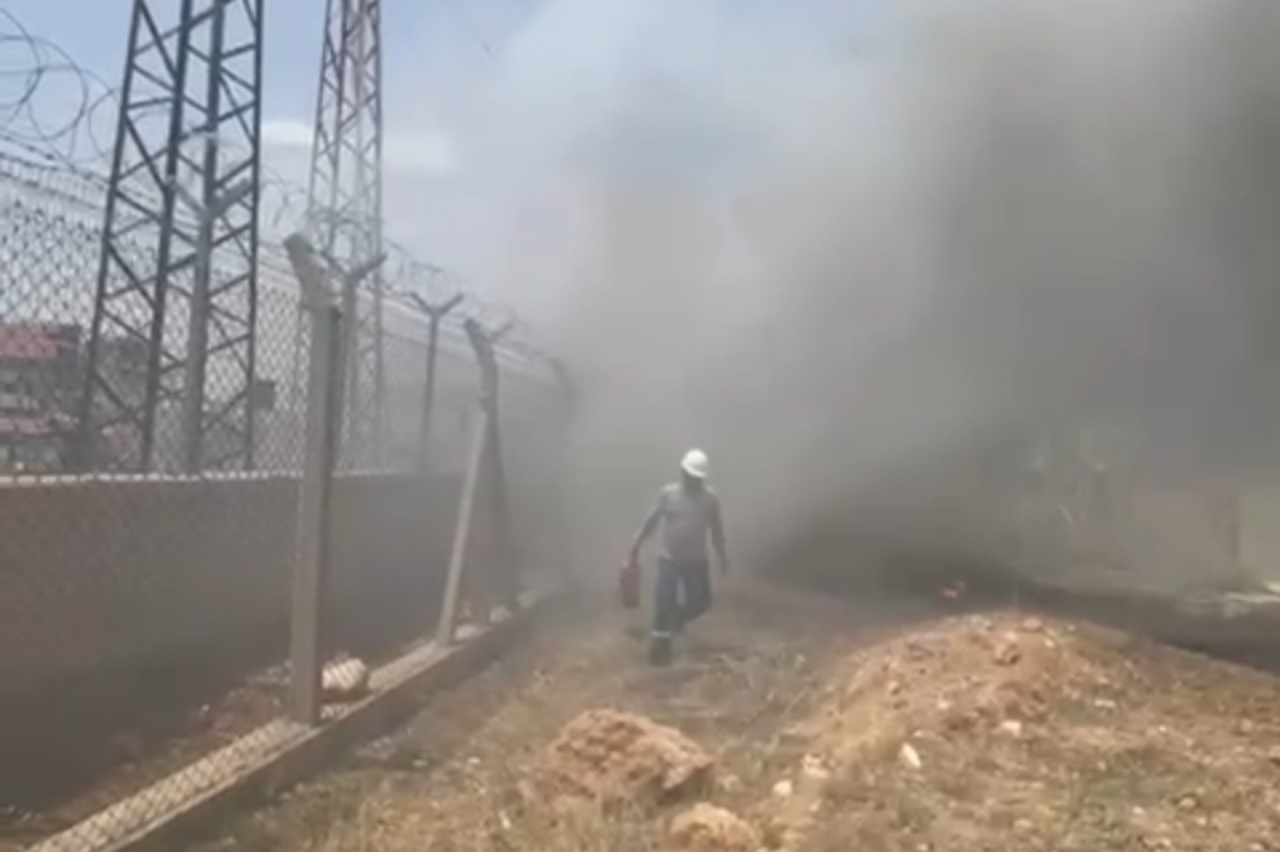 Mardin’de trafo merkezinde yangın