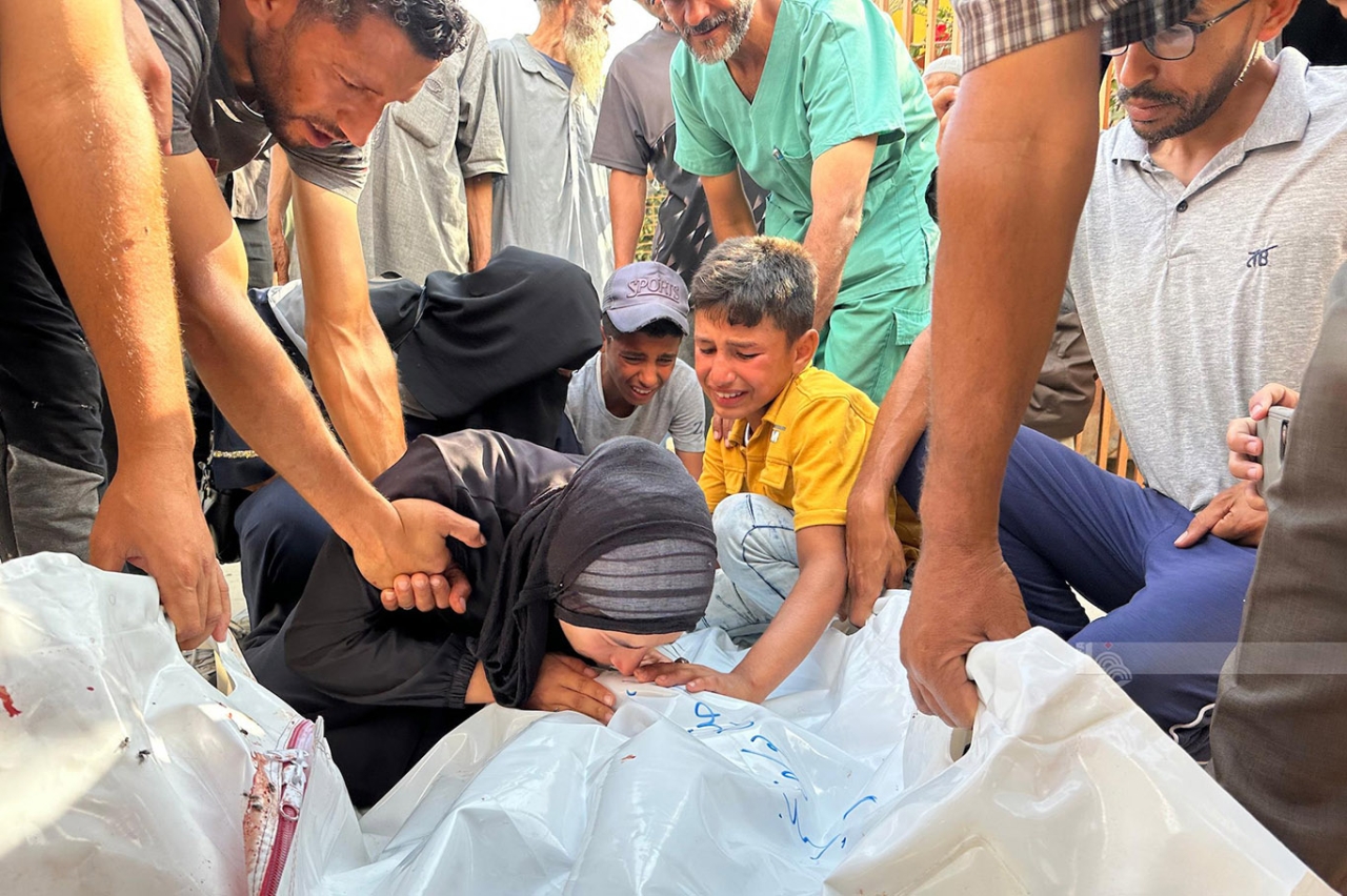 Siyonist rejim yardım bekleyen sivillere saldırdı: 13 şehit, 70 yaralı