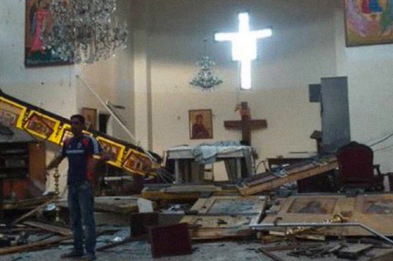 Şam'da bir kilisede patlama: 13 ölü, 53 yaralı