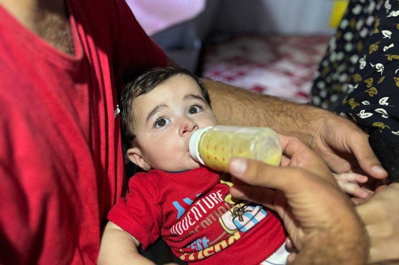 ″Gazze'de süt yok, acı mercimek var″