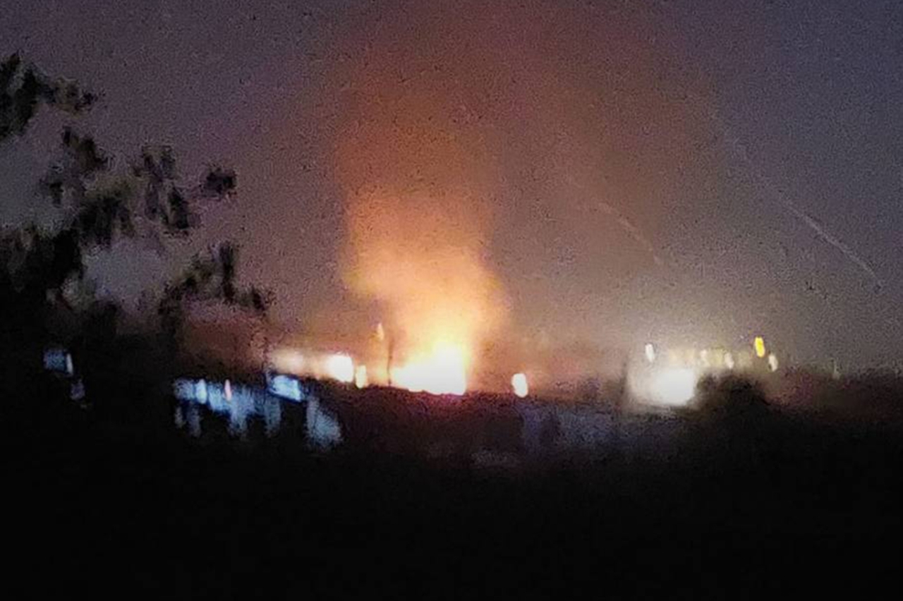 Suriye'de askeri karargahta patlama