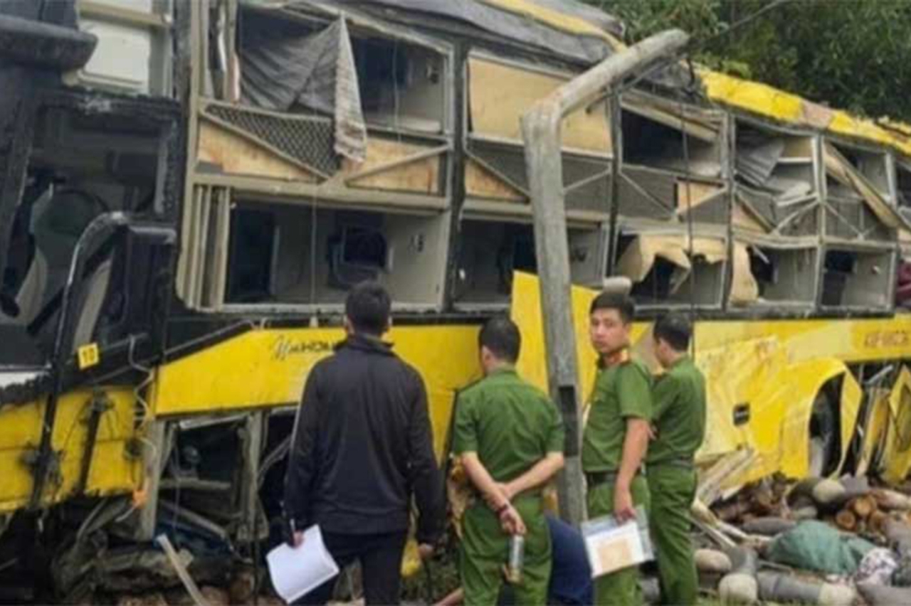 Vietnam'da otobüs kazası: 9 ölü, 16 yaralı