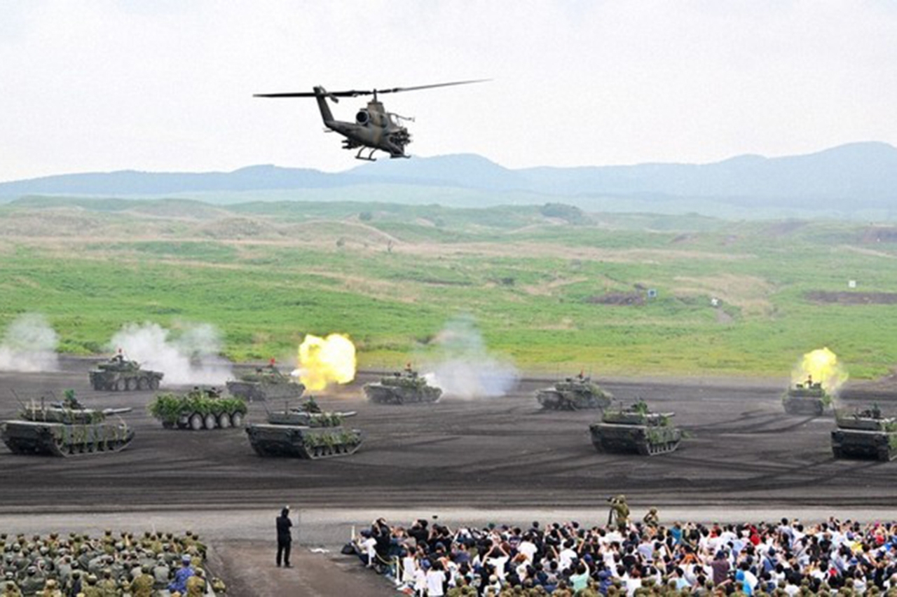 Japonya’da Fuji Ateş Gücü Tatbikatı düzenlendi