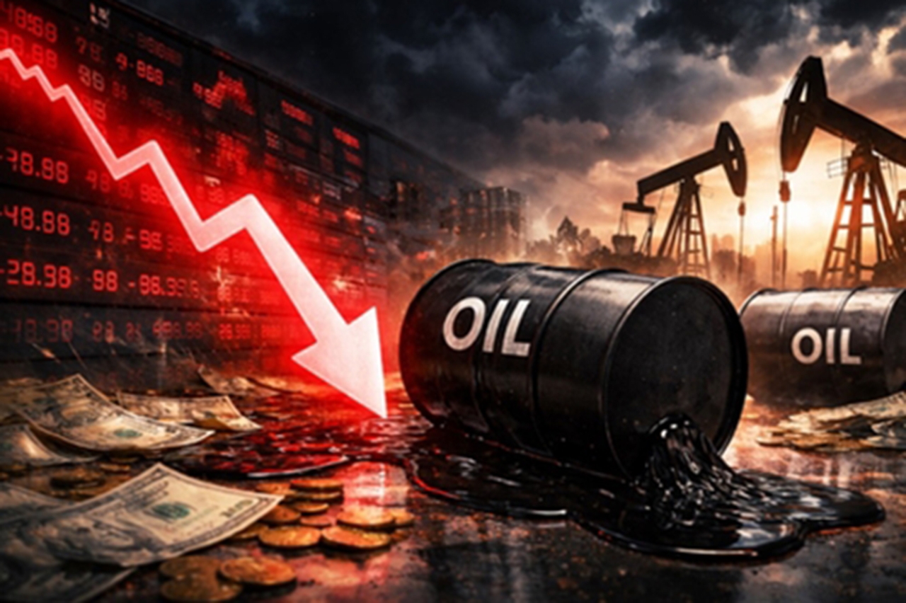 Brent petrolde sert düşüş! 80 doların altına indi