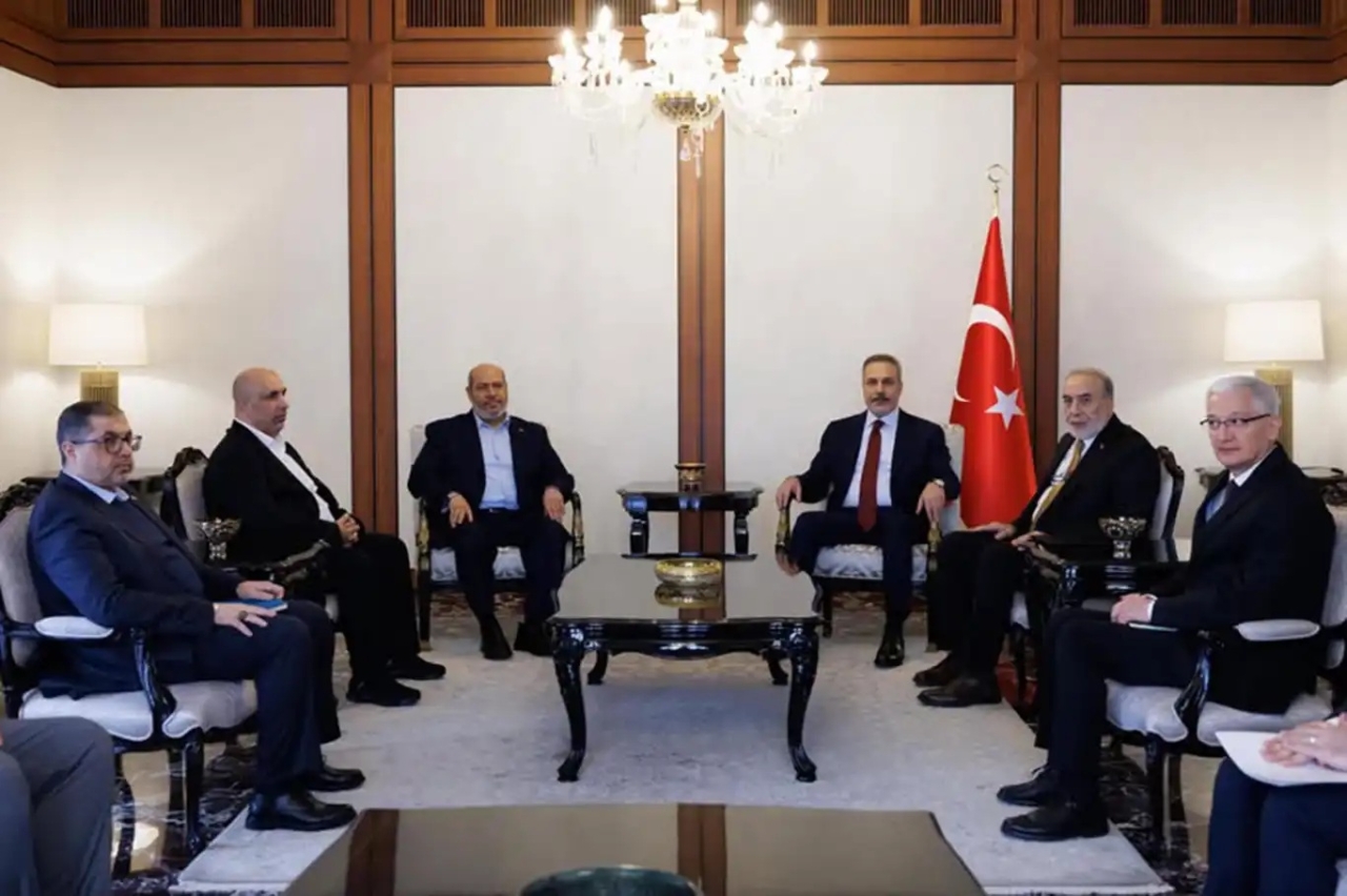 Bakan Fidan, HAMAS heyeti ile görüştü