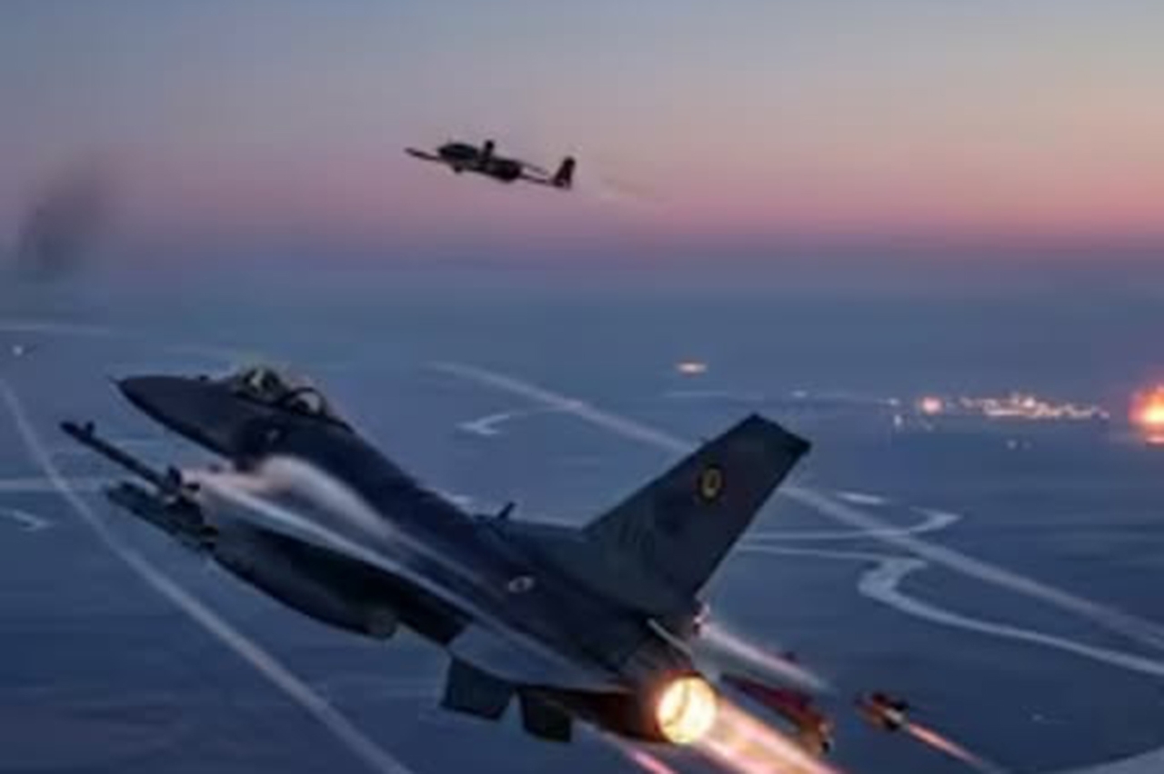 Romanya hava sahasını ihlal eden İHA'yı NATO savaş uçakları düşürdü