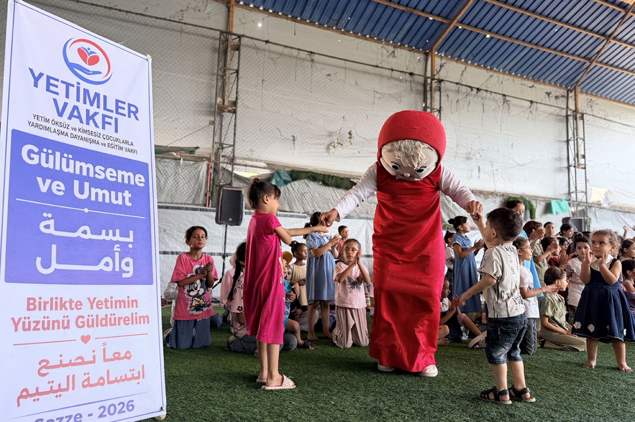 Yetimler Vakfı Gazze'de ″Kardeşlik şöleni″ etkinlikleri düzenliyor