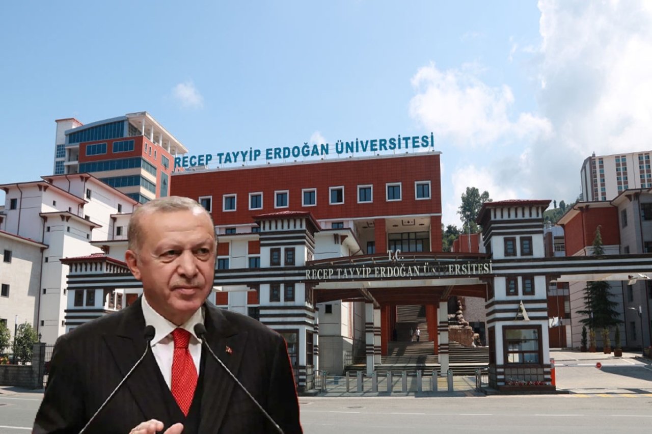 Erdoğan’dan Rize’de adını taşıyan üniversiteye ziyaret