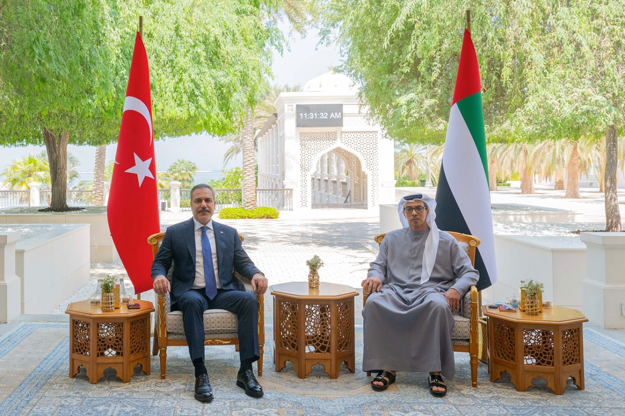 Dışişleri Bakanı Fidan, BAE Devlet Başkan Yardımcısı Al Nahyan ile görüştü