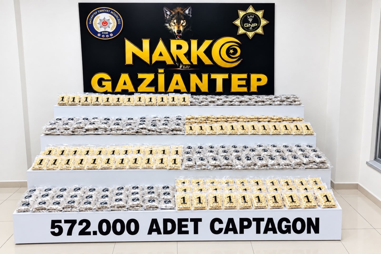 Gaziantep'te uyuşturucu operasyonları: 161 tutuklama