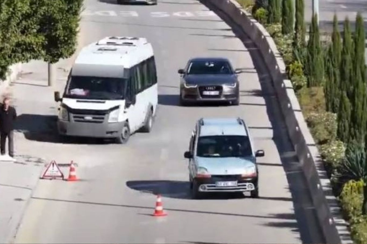 Denetimden kaçmaya çalışan minibüs sürücüsüne para cezası