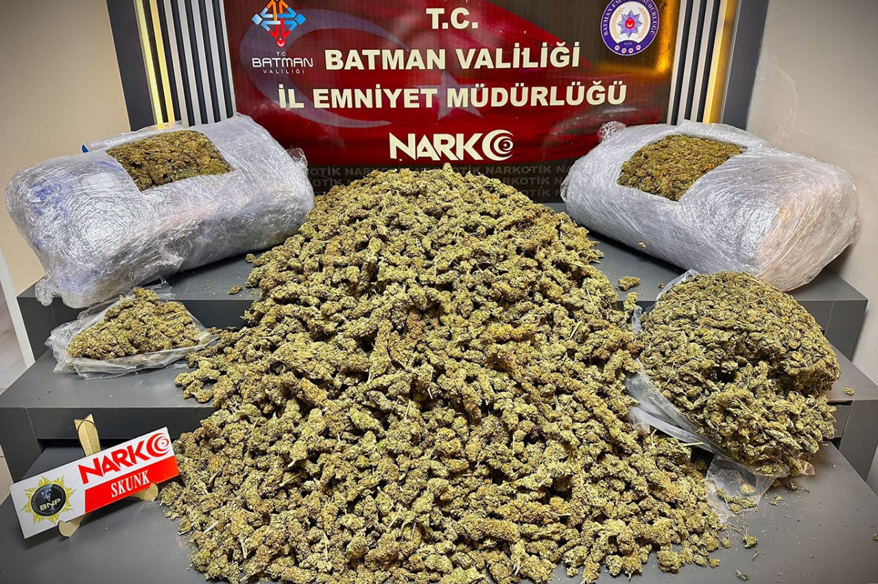 Batman'da uyuşturucu operasyonları: 7 şüpheli tutuklandı