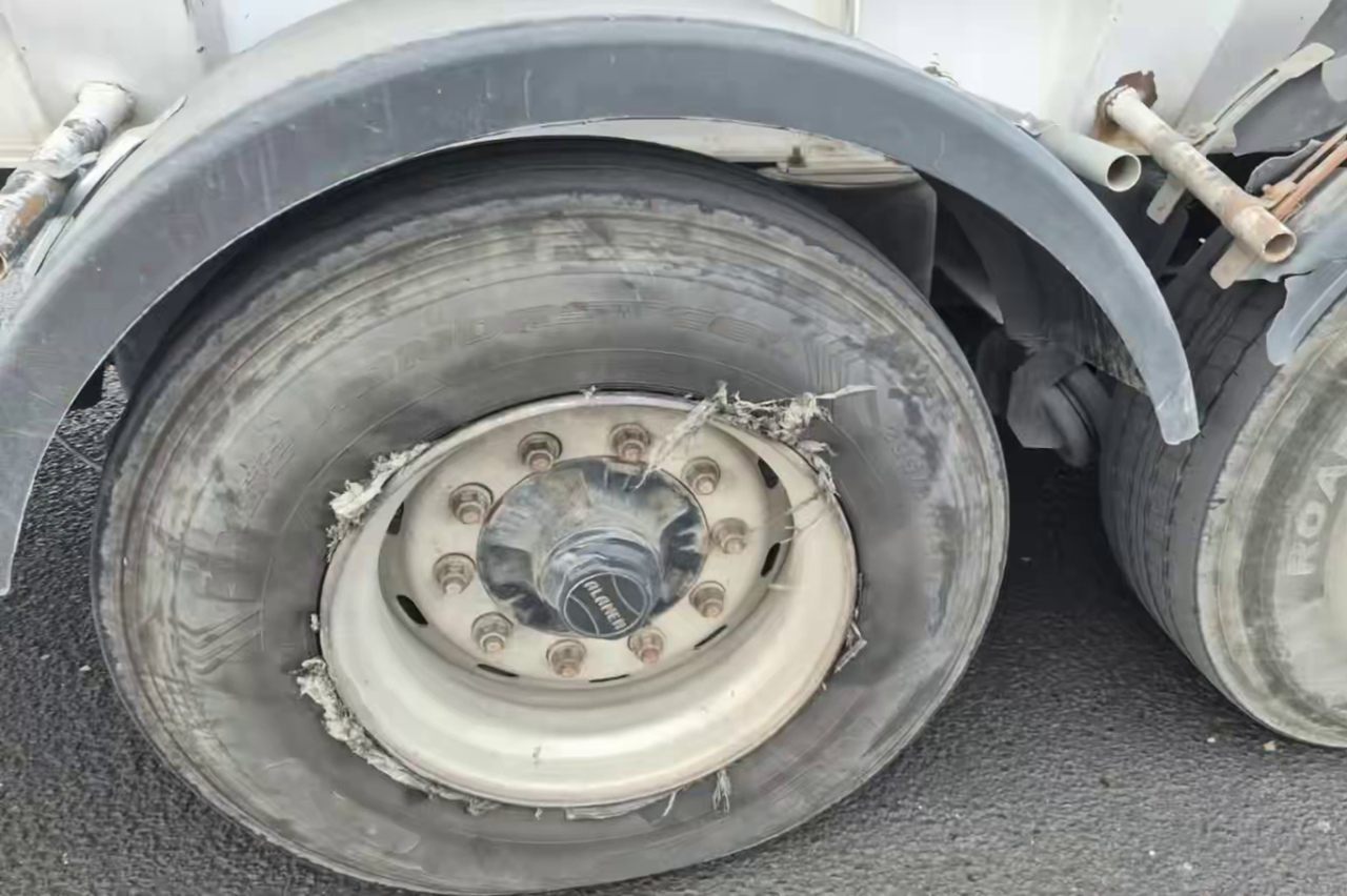 Gaziantep TAG Otoyolu'nda 25 araca lastik cezası