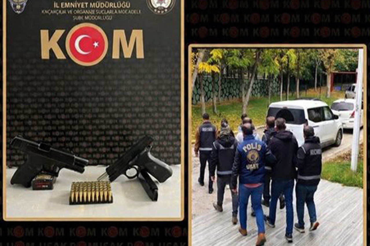 Uşak’ta araçların kilometresini düşürerek dolandırıcılık yapan 3 şüpheli tutuklandı