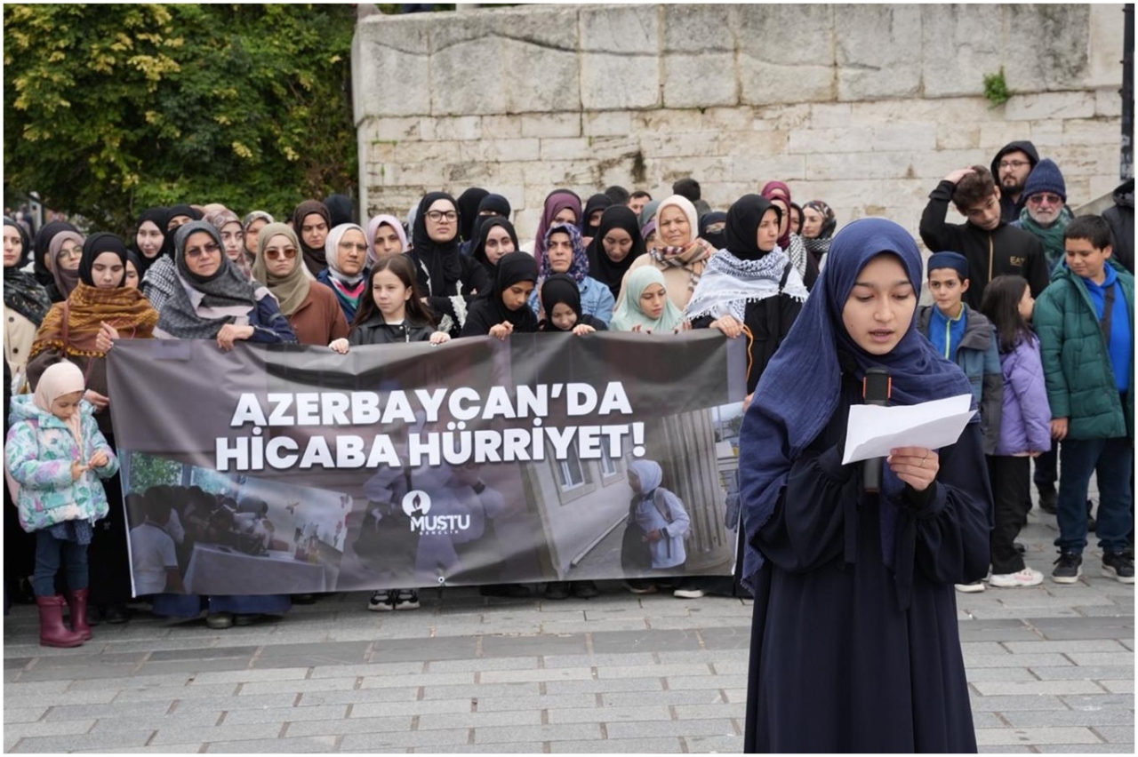 Muştu Gençlik’ten Azerbaycan’daki başörtüsü yasağına tepki