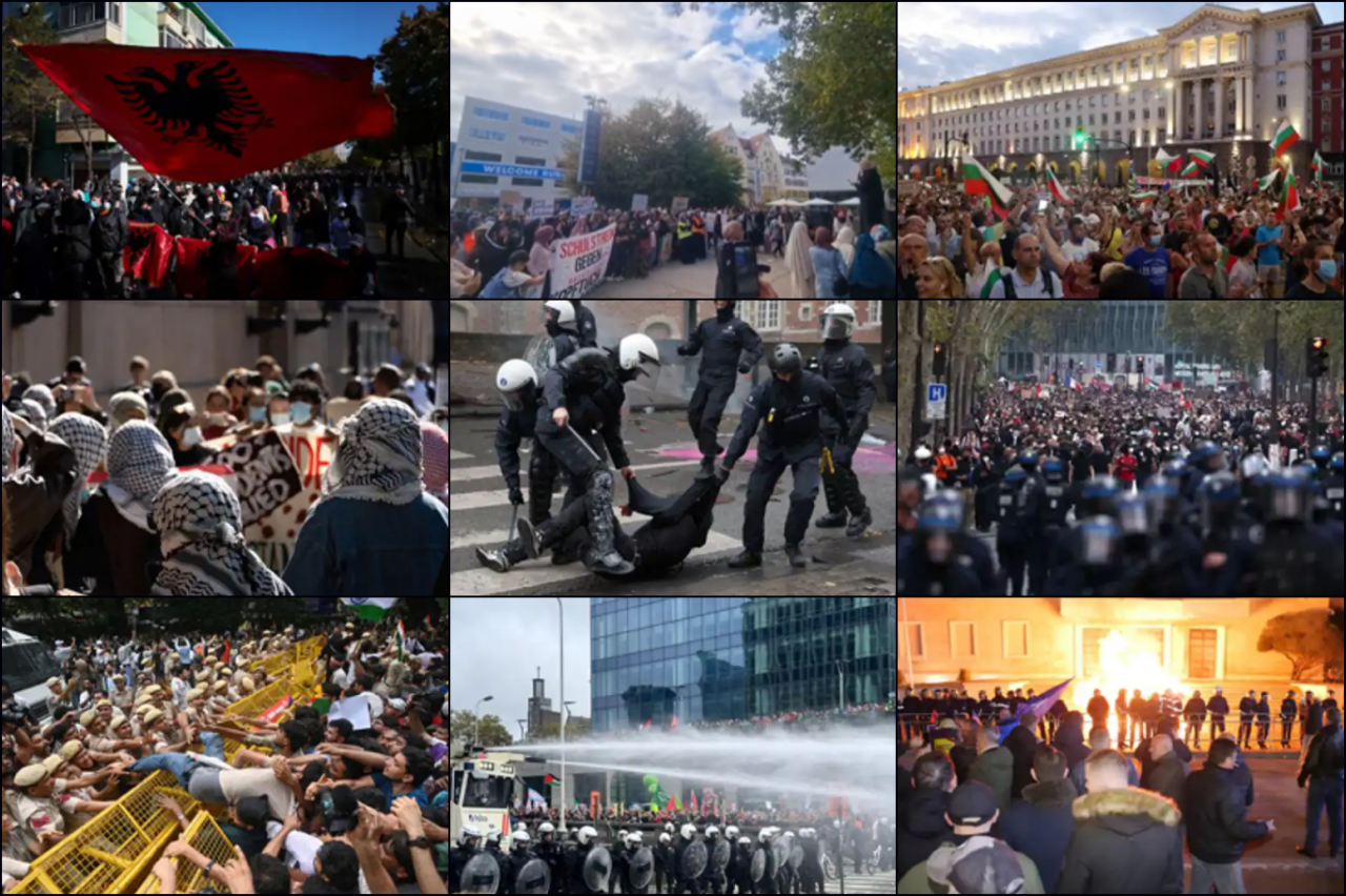 Avrupa genelinde öfke ve protesto dalgaları büyüyor