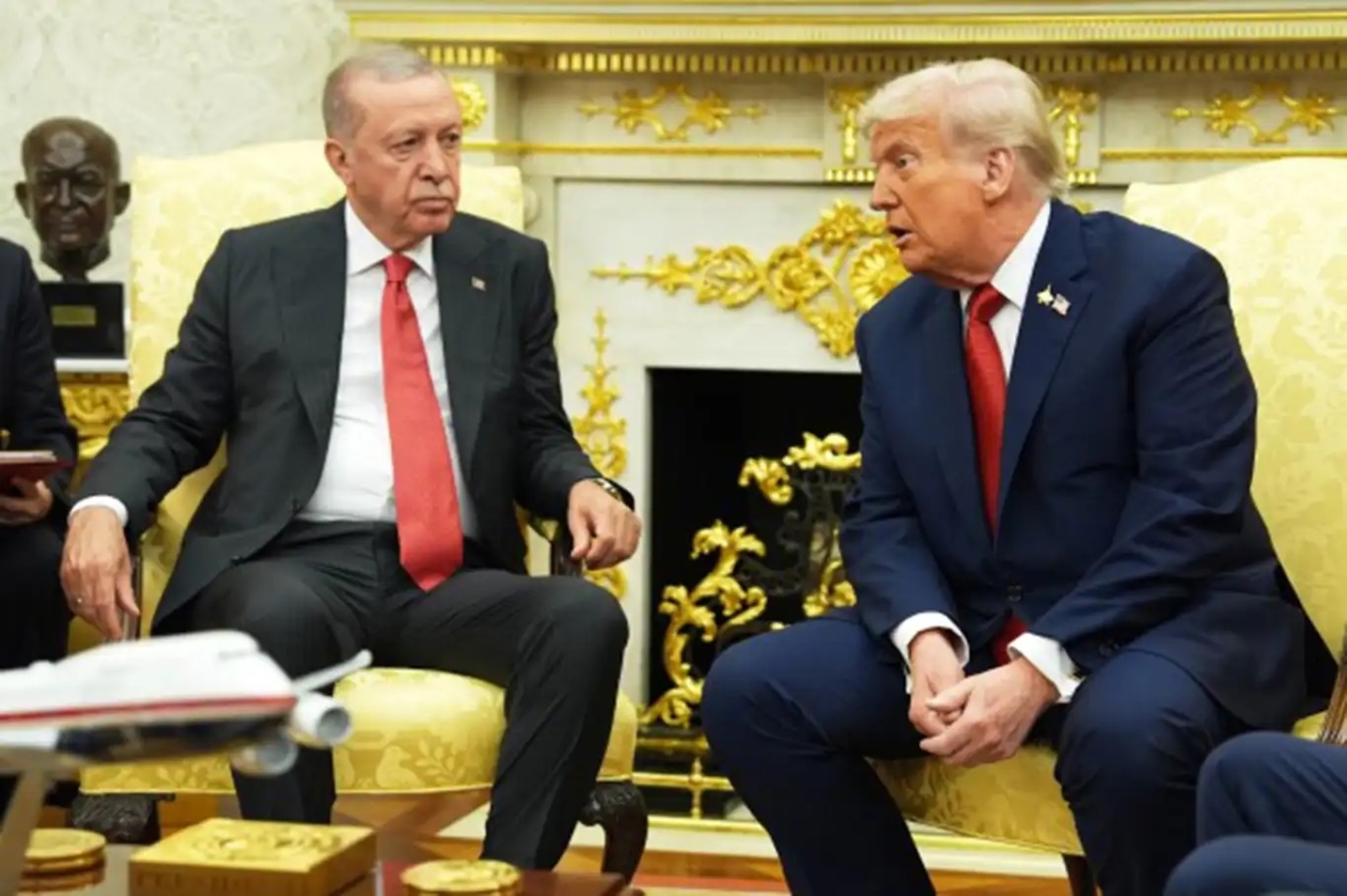 Cumhurbaşkanı Erdoğan, ABD Başkanı Trump ile görüştü