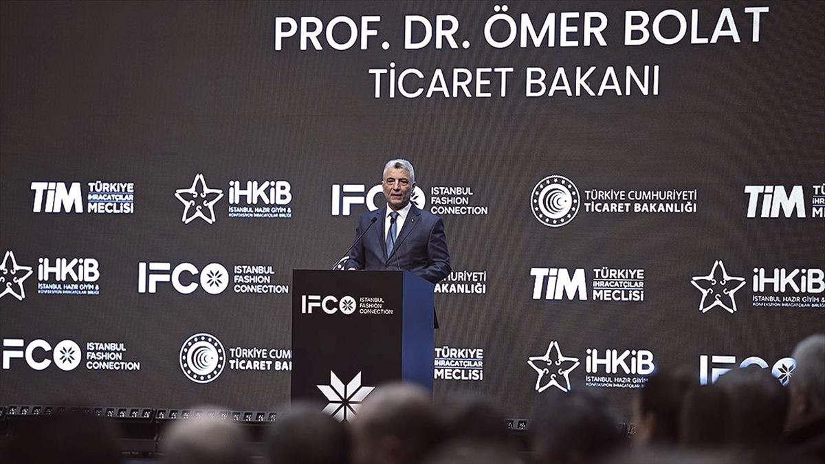 Bakan Bolat: Tekstil ve konfeksiyon ihracatına ocakta artışla başladık ve bu yükseliş hızlanacak