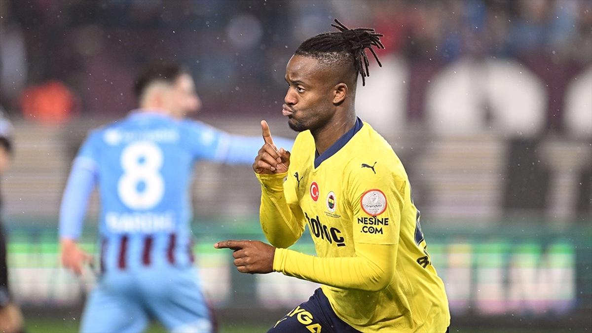 Fenerbahçe bu sezon Batshuayi'nin gol attığı maçlarda puan kaybetmedi