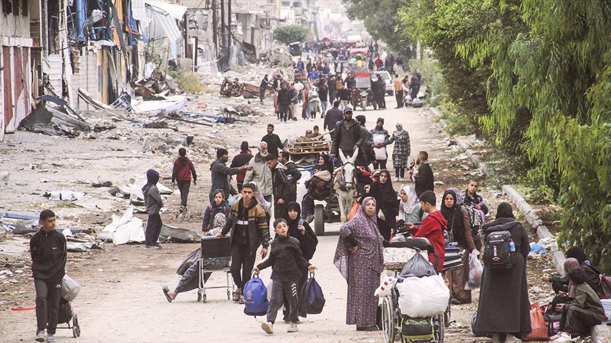 İsrail, Gazze Şeridi'nin kuzeyindeki Filistinlilerin 
