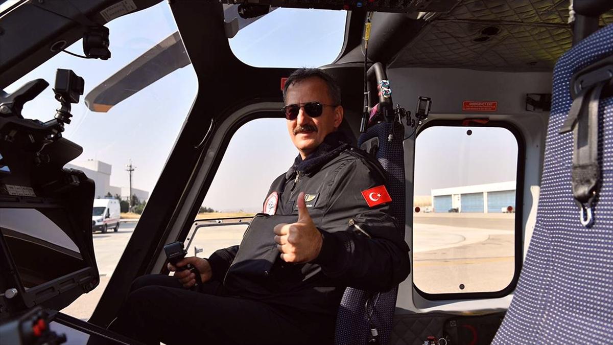 SSB Başkanı Görgün, GÖKBEY helikopteri ile tarihi bir uçuş gerçekleştirdi