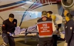 Kalp rahatsızlığı yaşayan 68 yaşındaki hasta uçak ambulansla Ankara’ya getirildi