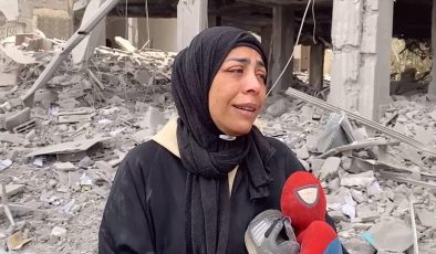 Esir takasıyla serbest bırakılan Gazzeli anne, iki çocuğuyla birlikte yaşam sevincini de kaybetti
