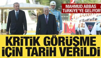 Filistin Devlet Başkanı Mahmud Abbas, Türkiye’ye geliyor