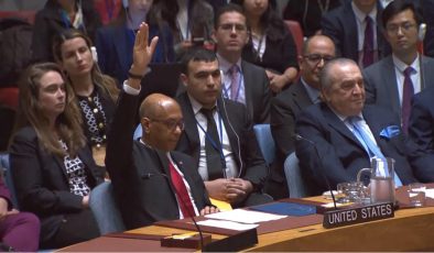 ABD, Filistin’in BM’ye tam üyeliği talep edilen karar tasarısını veto etti