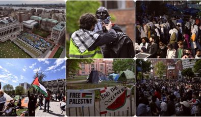 ABD’de üniversitelerdeki Filistin’e destek gösterileri engellere rağmen sürüyor