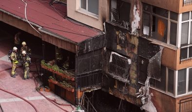 Beşiktaş’ta yanan gece kulübünde olay yeri inceleme ekiplerinin çalışması sürüyor