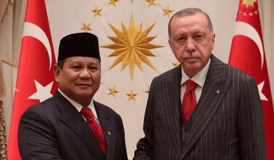 Cumhurbaşkanı Erdoğan, Endonezya Cumhurbaşkanı Subianto ile telefonda görüştü