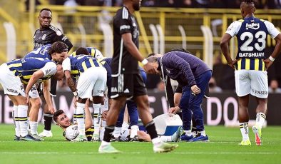 Fenerbahçe’de milli futbolcu İsmail Yüksek’in ayak bileği bağında kopma tespit edildi