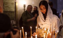 İsrail’in Gazze’deki saldırıları Kudüs’teki Hıristiyanların “Kutsal Cuma” kutlamalarına gölge düşürdü